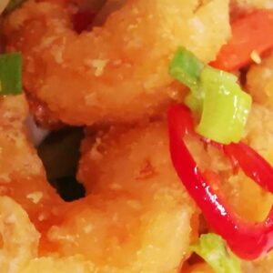 King Prawn in Chili Pepper Corn & Salt
