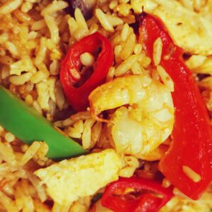 Singapore Style Fried Rice