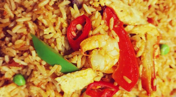 Singapore Style Fried Rice